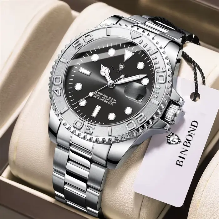 Montre de luxe pour homme, nouvelle marque de haute qualité, montres-bracelets sportives à quartz, c