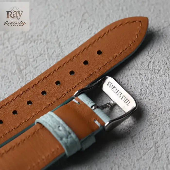 Bracelet en cuir d'autruche sud-africain fait à la main