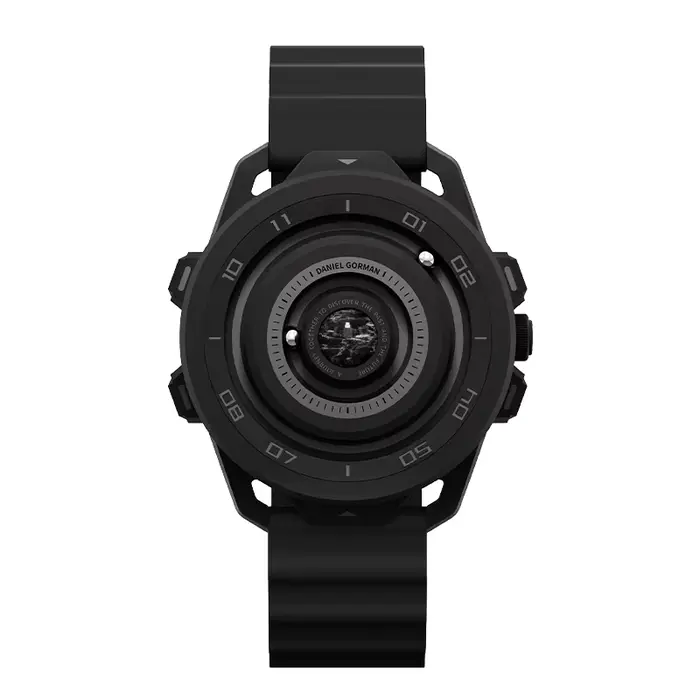 Montre sport à quartz Gravity Series DG0525, thème système solaire, design futuriste lumineux et ten