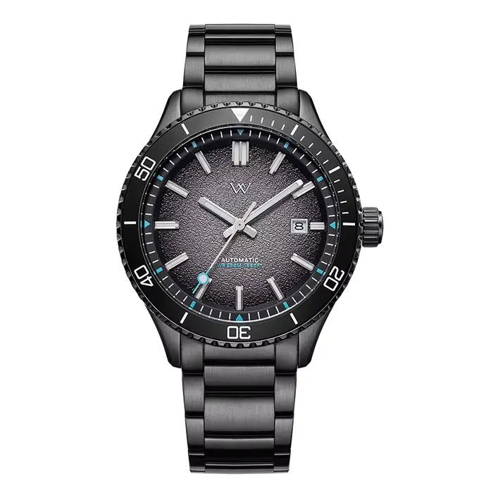 WM montre montre de plongée automatique montres mécaniques homme montre de plongée saphir acier inoxydable plongeur Welly Merck montre-bracelet WM046
