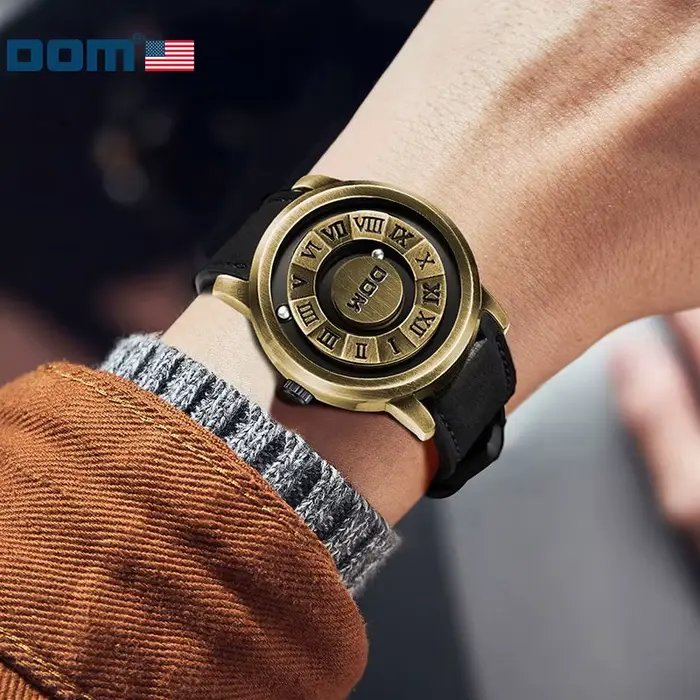 Montre à quartz étanche pour homme