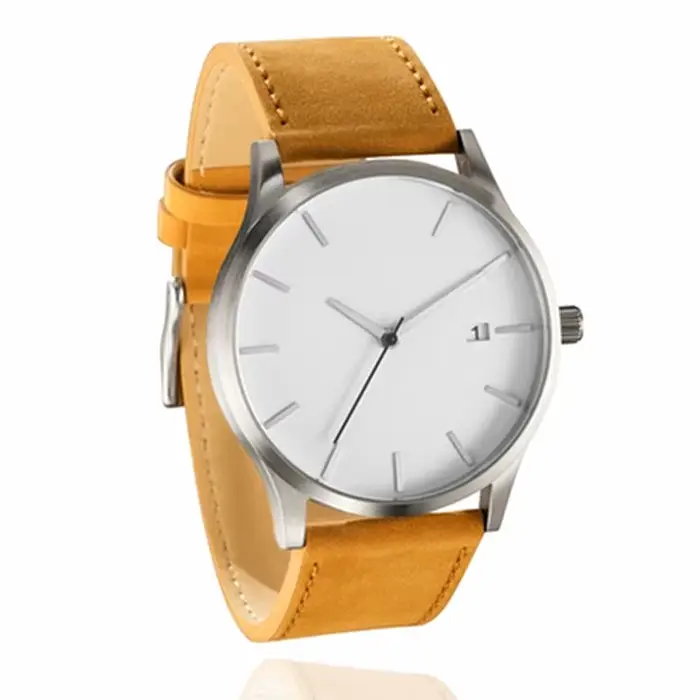 Mode hommes montres haut de gamme Simple analogique