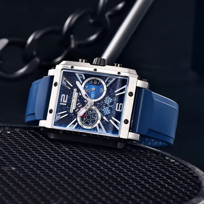 Montre Pagani Design 2026 Style Sport Mouvement Quartz Bracelet Caoutchouc Étanche Occasions Plein Air Hommes