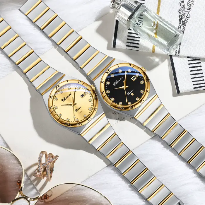 Montres à quartz étanches pour hommes