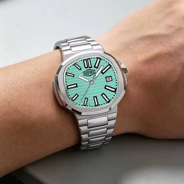 HEROFORCE – montre pour homme en acier inoxydable