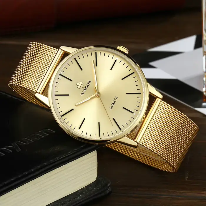 WWOOR hommes montres en or 2024 marque de luxe