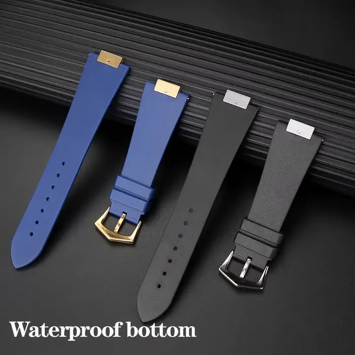 Bracelet de montre en Silicone de qualité pour Pa-tek Philippe Sport élégant Nautilus série 5711/5712/5980