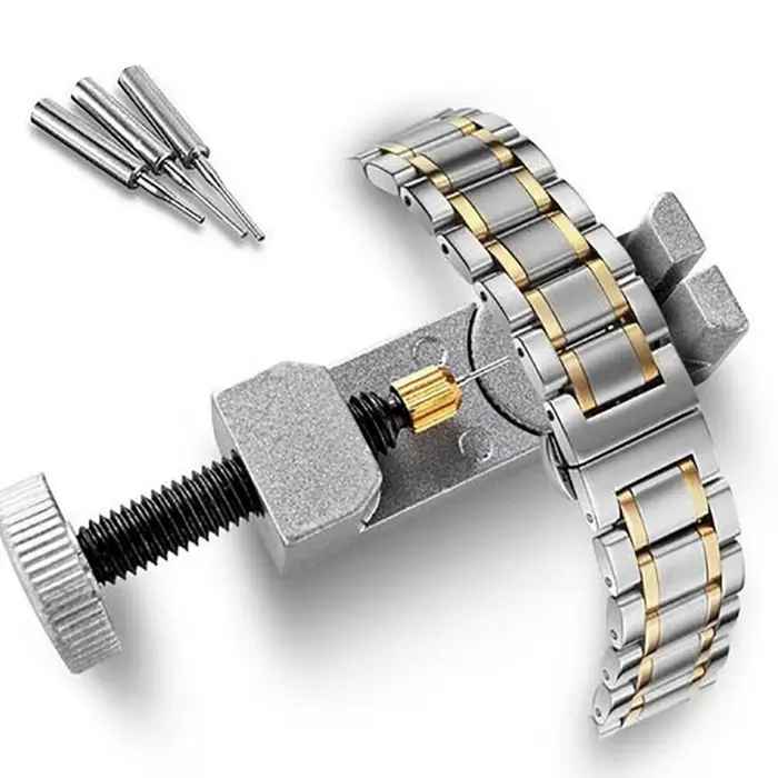 Kit d'outils de réparation de bracelet de montre en métal