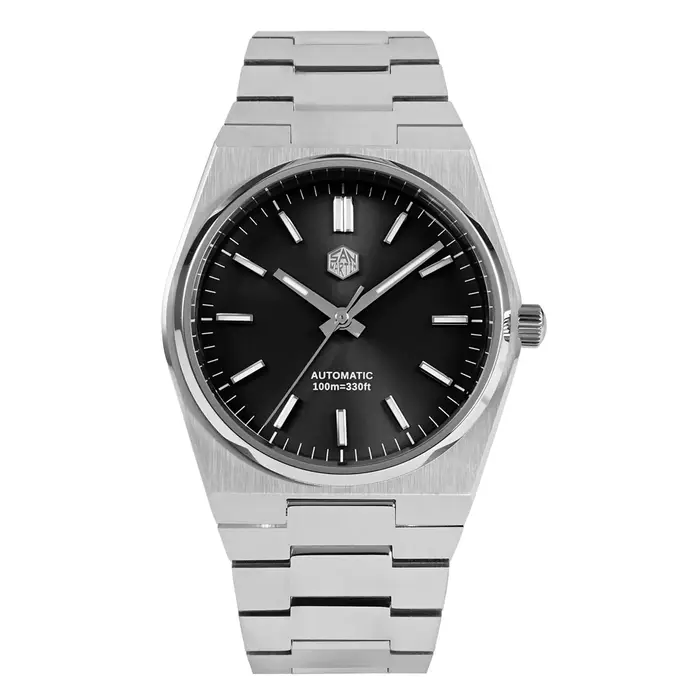 San Martin 40mm mis5 9015 montres mécaniques montre-bracelet étanche pour hommes de luxe BGW-9 lumineux