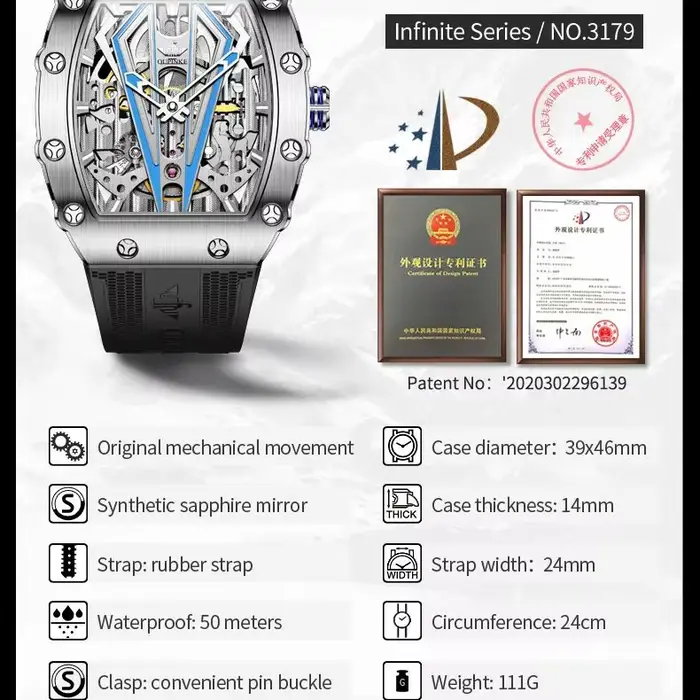 Montre existent Vissée pour Homme