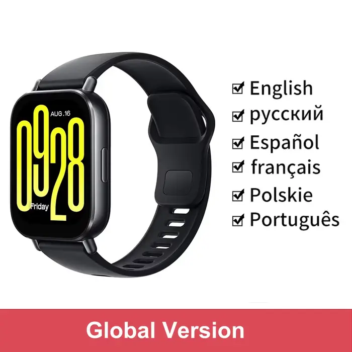 Nouvelle version mondiale Xiaomi Redmi Watch 5 Active Smartwatch, écran 2 pouces, appels Bluetooth, 