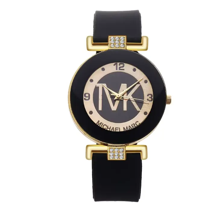 montre pour femme, montre à quartz diamant décontractée à la mode