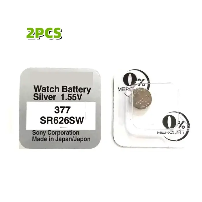 2-60 pièces d'origine pour SONY SR626SW LR626 AG4 1.55V Batteries LR66 377 377A pile alcaline montre