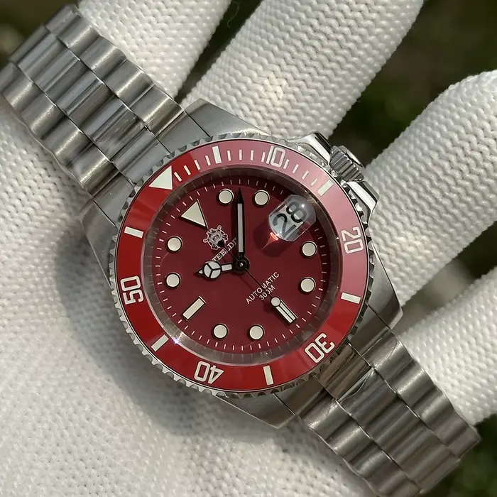 Steeldive nouvelle montre SD1953C eau fantôme plongeur montre hommes 300M étanche verre saphir céram