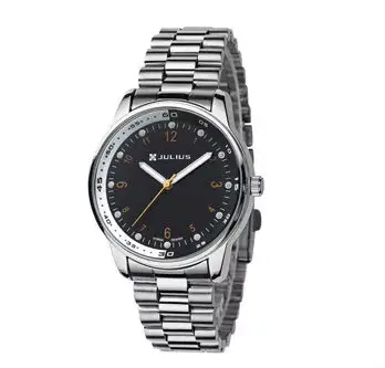 Montre à Quartz en Acier Inoxydable pour Homme et Femme, Mode Rétro, Julius ata yota, Zones me, Heur