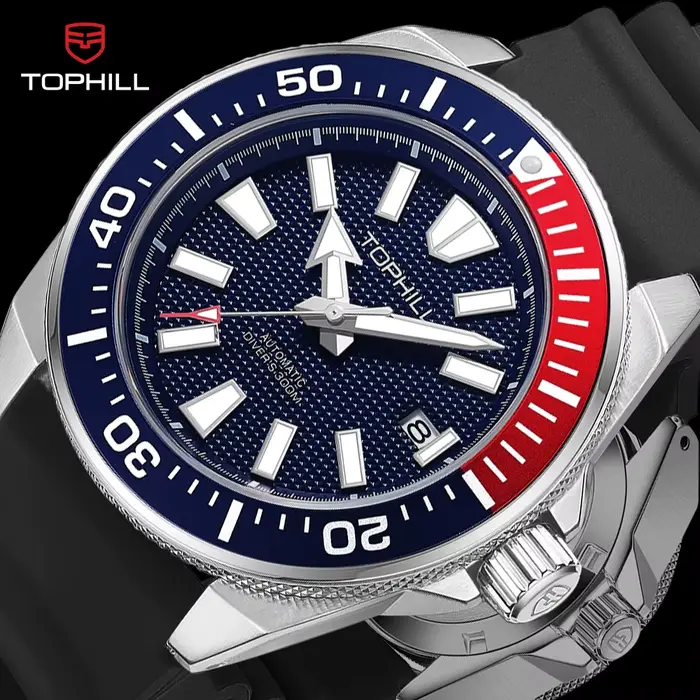 TOPHILL – montre de plongée automatique pour hommes