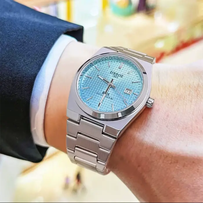 Montre à quartz de luxe haut de gamme pour homme, style décontracté et professionnel, polyvalente, t