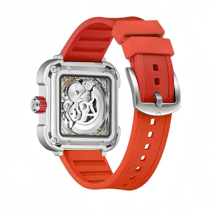 Montre mécanique automatique ONOLA pour homme style vintage luxe modules en or résistant à l'eau occasions spéciales