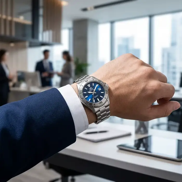 Montre automatique de plongée Orient 20Bar pour homme