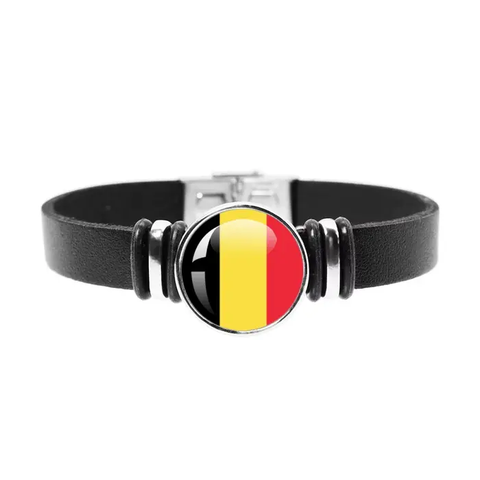 Bracelet drapeau National Espagne Cabo Verde Sénégal français Norvège Argentine Algérie