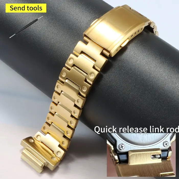 Bracelet modifié pour casio gshock GW-M5610 DW5600 GW-5000 G-5600 GA2100 GM5600 GM2100