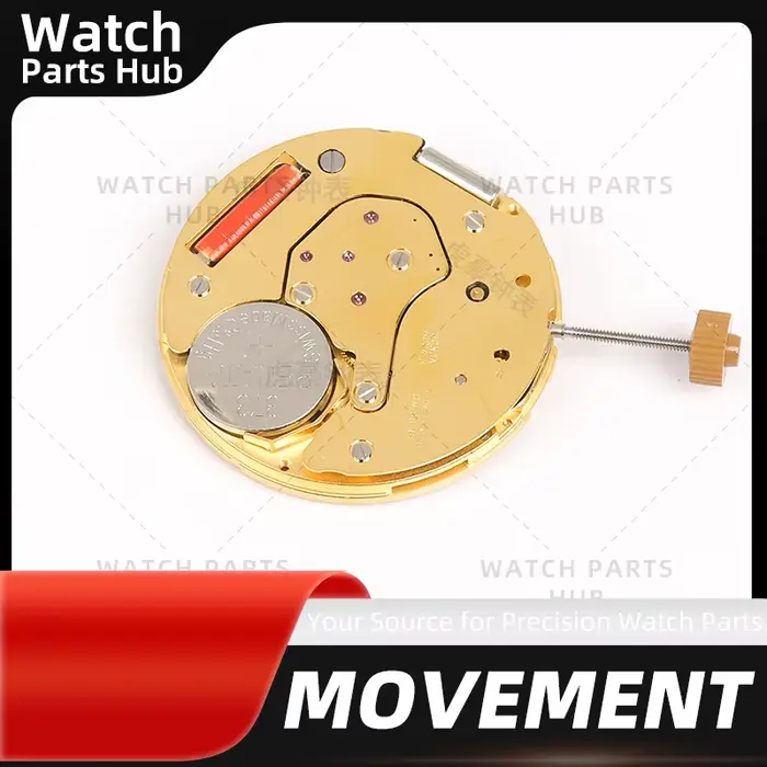 Mouvement Ronda 6004B Original en or blanc pour montres homme et femme quartz précision haute horlogerie occasions spéciales