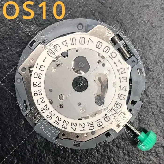 MIYOTA-Mouvement à quartz OS10, calendrier à trois points, accessoires de montre, original et japona