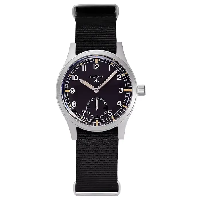 Baltany sale douzaine montre homme S2019 militaire Vintage montre-bracelet petite seconde main VD78 