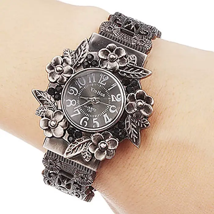 Pulsera Hombre XINHUA cadran en acier inoxydable montres à Quartz pour femmes mode Bracelet