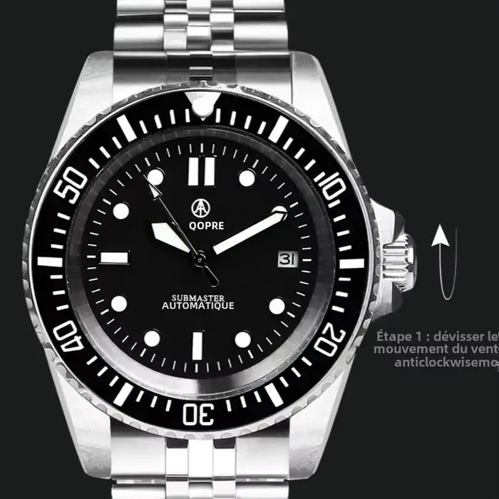 Montre de luxe rétro pour homme