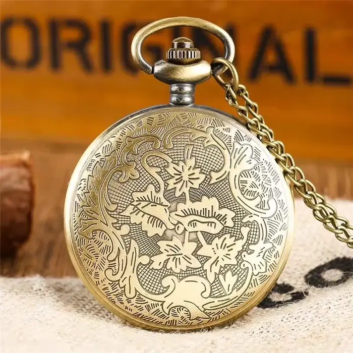 Montre de poche rétro maçonnique pour hommes et femmes