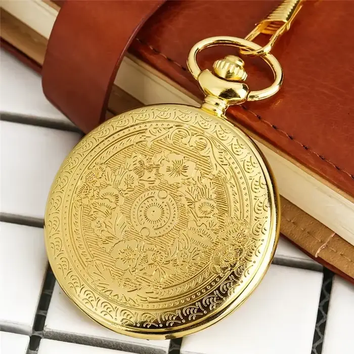 Montre de poche analogique à quartz « Je t'aime pour toujours » pour fille