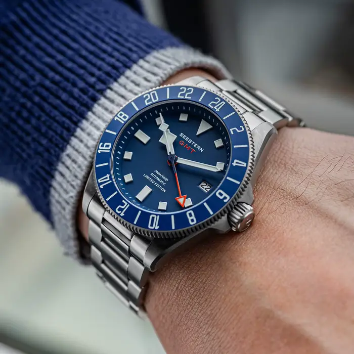 Montre de plongée GMT pour hommes