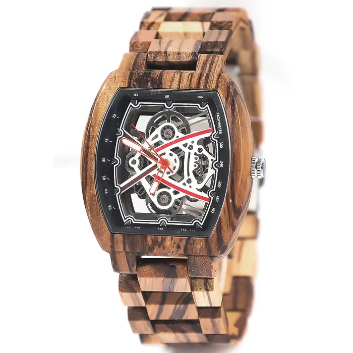 Grande réduction ! Montre en bois de luxe - Accessoires de mode classiques et élégants, tendance str