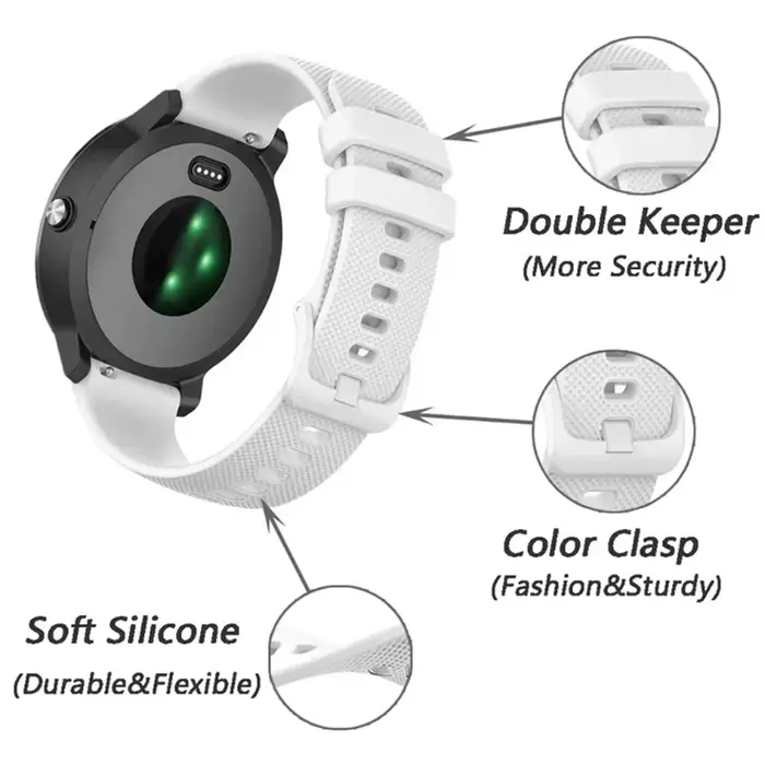Bracelet souple en Silicone pour Polar Pacer Pro Grit X/X2 Pro Titan, pour Polar Vantage M3 V3 M2 M Ignite3 2 Unite, 20mm 22mm