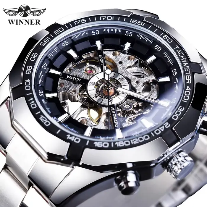 WINNER – montre squelette classique pour hommes