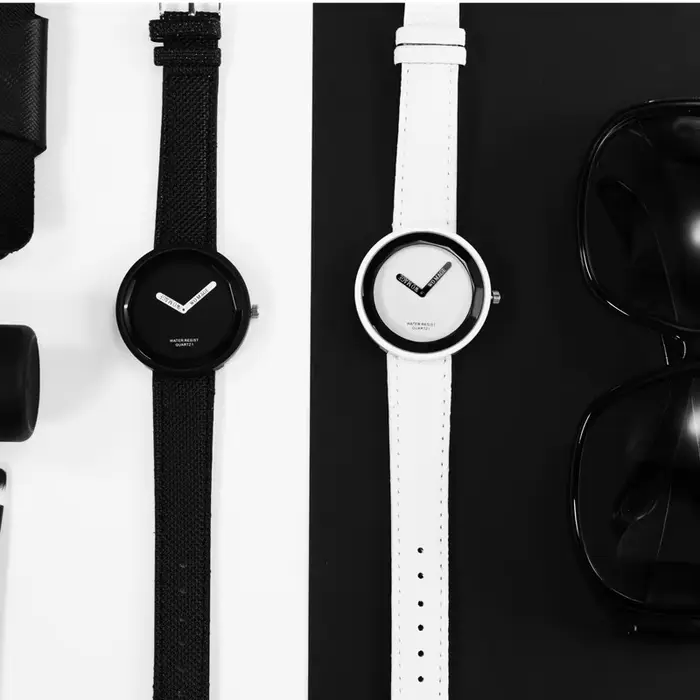 WoMaGe – montre-bracelet en cuir pour femmes