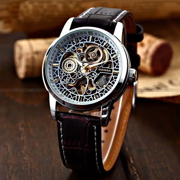 Shenhua-Montre mécanique automatique pour homme
