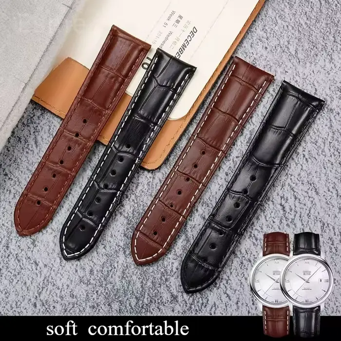 Bracelet De montre en cuir De vache véritable