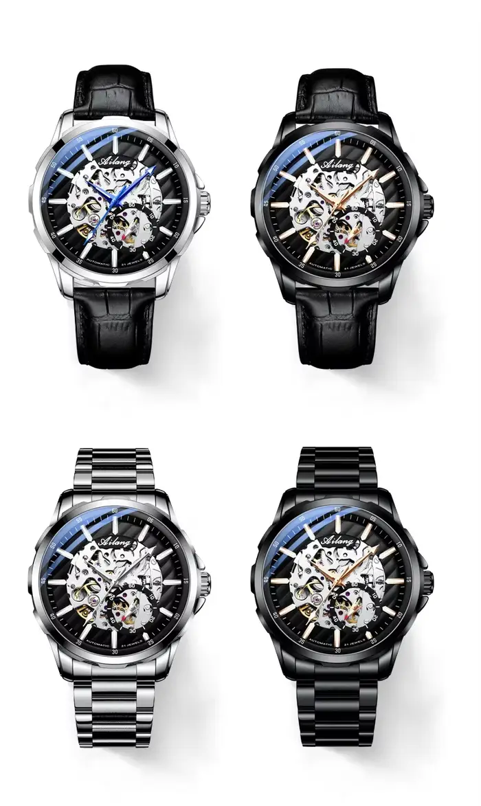 Montre à gousset — Montres squelette pour hommes