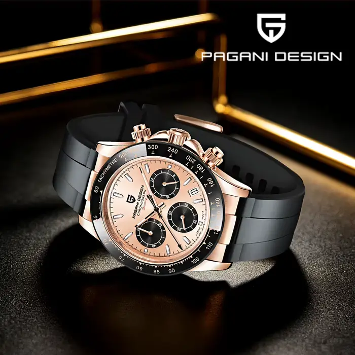Montres Pagani Design 2026 Montres-bracelets à Quartz pour Hommes Chronographe Élégant en Acier Inoxydable Occasions Spéciales