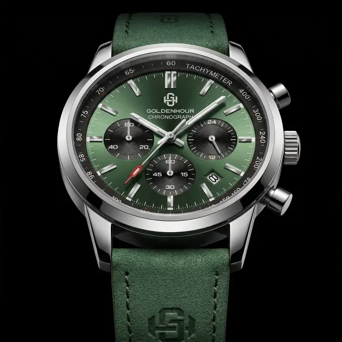 Montre de luxe pour hommes GOLDENHOUR