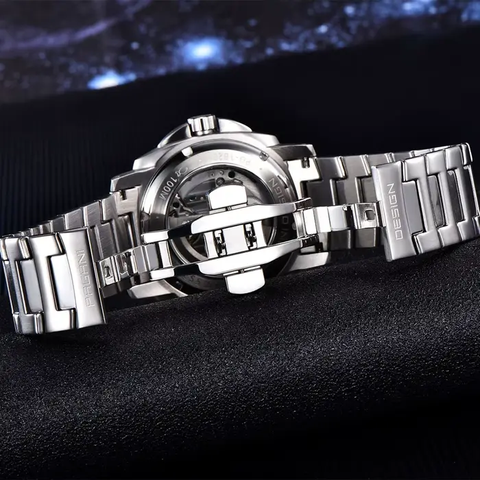 Montre Pagani Design 43mm Céramique Automatique pour Hommes Édition Limitée Occasions Spéciales Robuste et Élégante