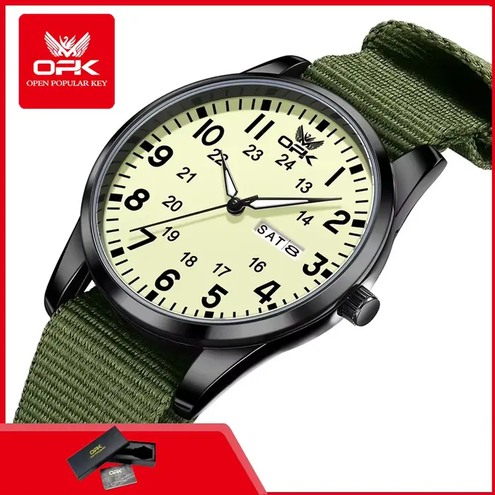Montres à quartz OPK 6090 pour homme