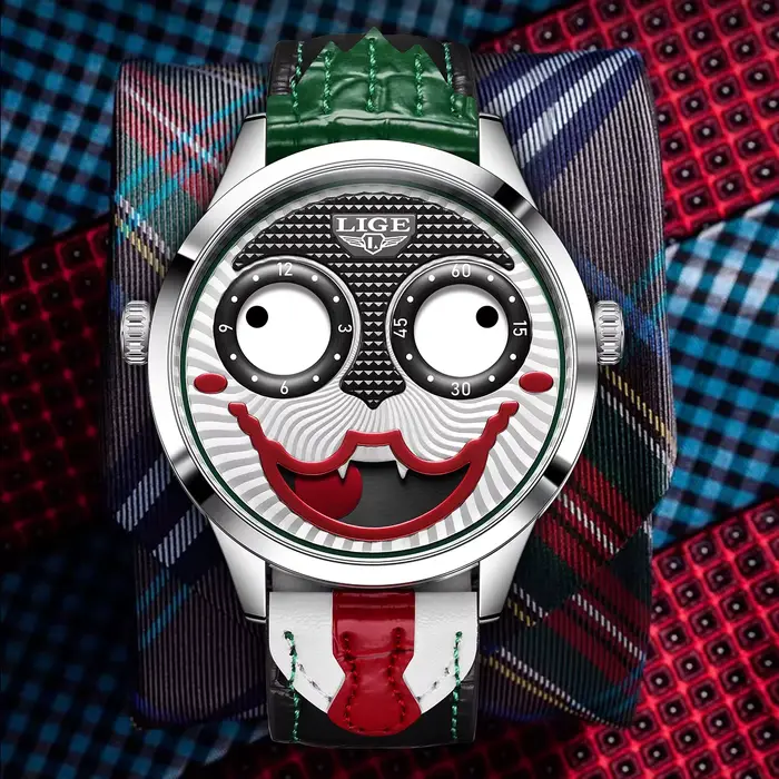 LIGE 2025 montres créatives pour hommes Clown mode