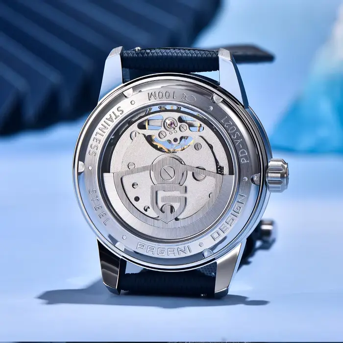 Pagani Design 2025 nouveau 41MM luxe automatique mécanique montre pour hommes en acier inoxydable 10bar étanche pilote