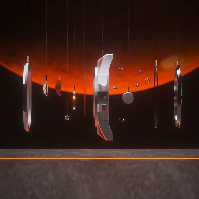Daniel Gorman huit planètes montre Plutone Neptune Mercure saturne Mars Jupiter Uranus terre planétaire Design 2026