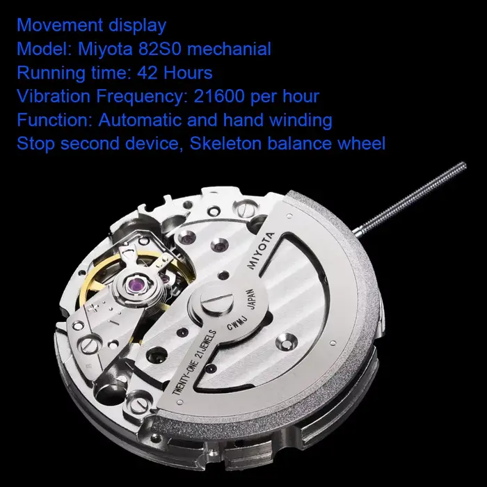 Montre en jade naturel Open Heart