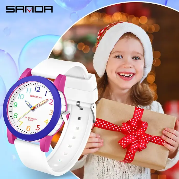 Montre en caoutchouc édition limitée avec écran tactile pour enfants et adultes, résistante à l'eau, pour les occasions spéciales et les activités outdoor