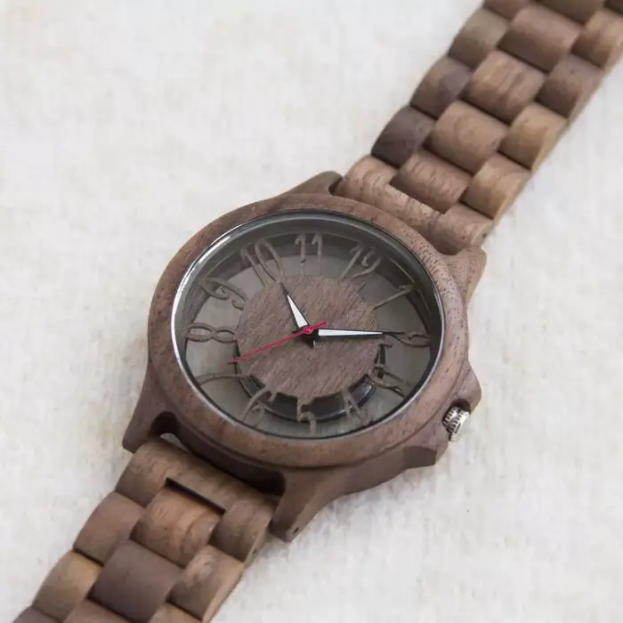 Montres en bois pour hommes montre